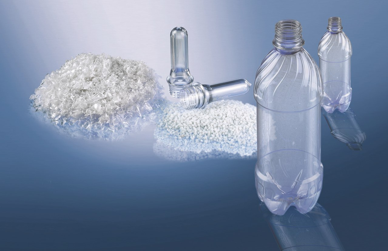 Этапы переработки бутылок из пластика
