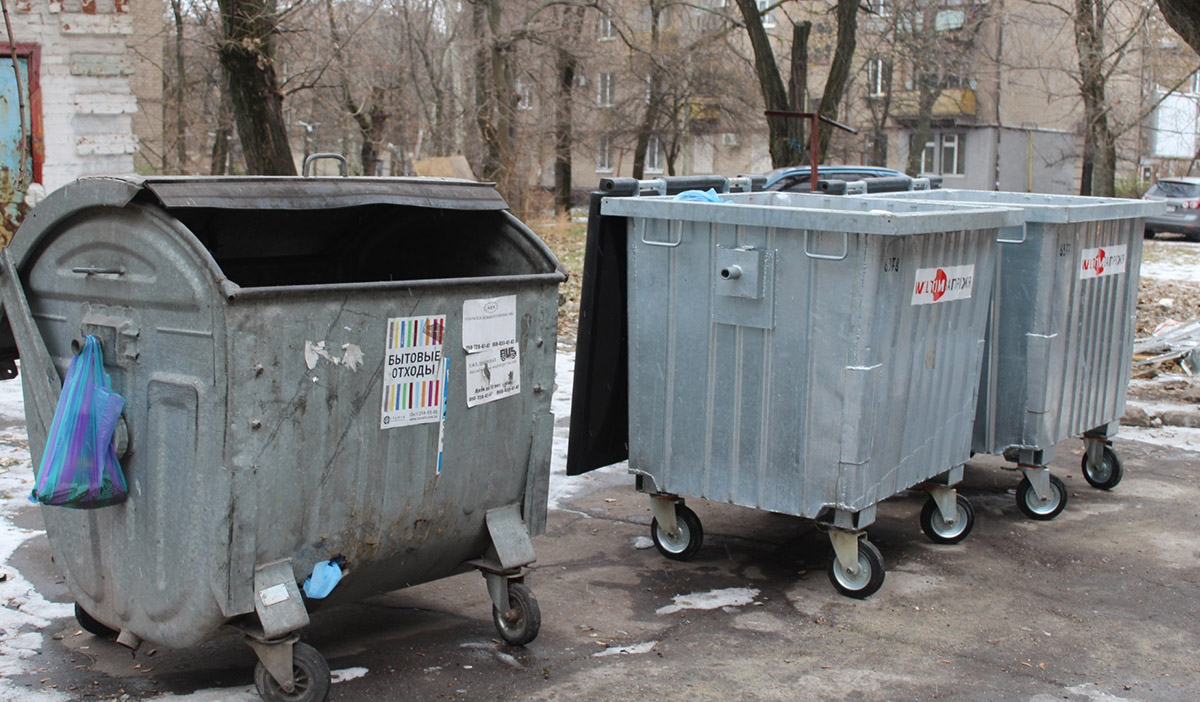 Виды контейнеров для мусора