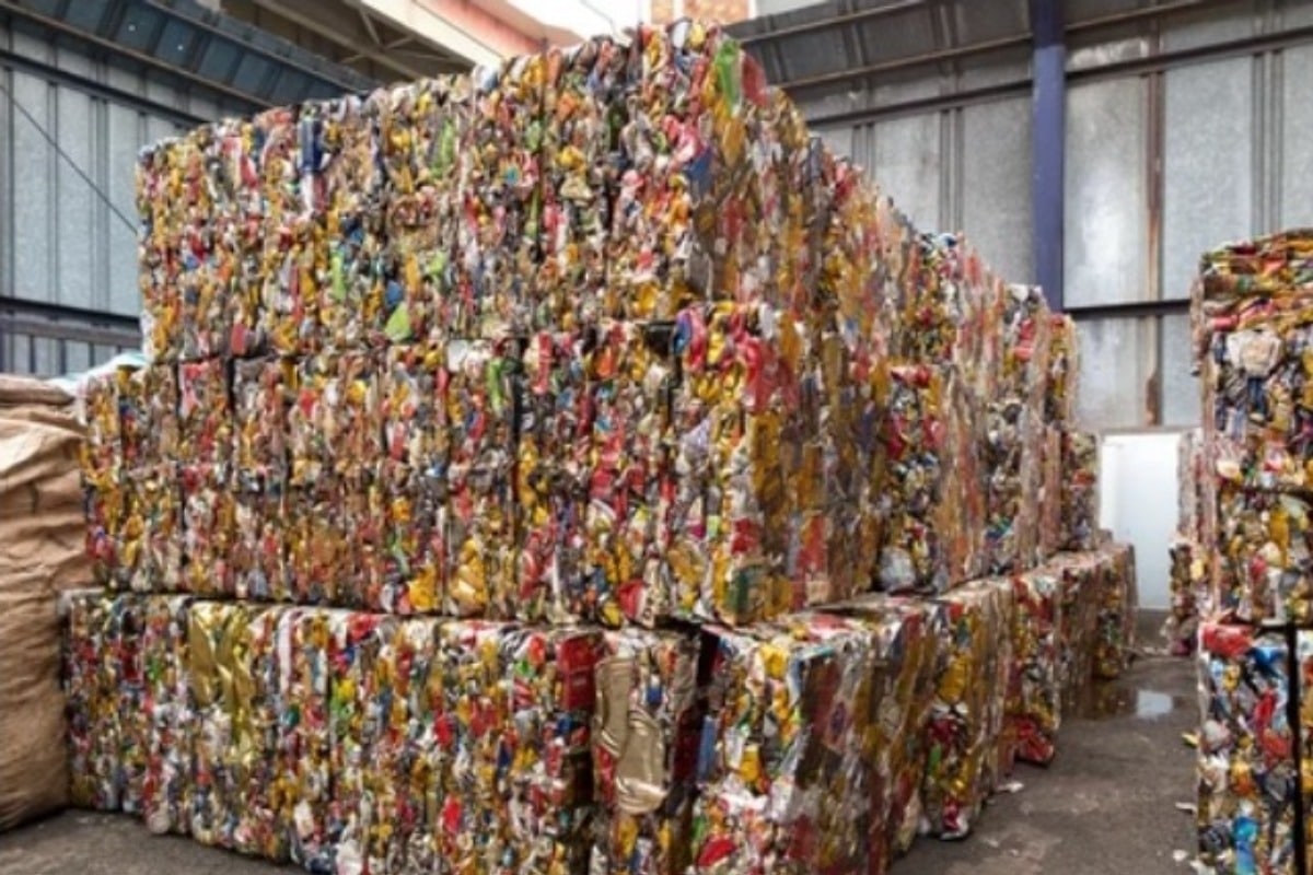 Переработанный мусор